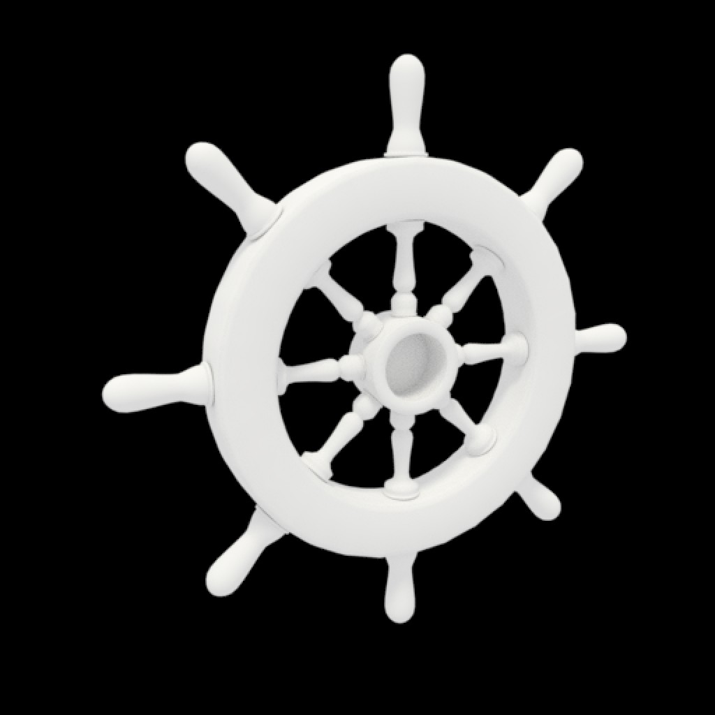 Ship Steering Wheel preview image 1